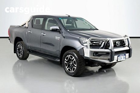 Grey 2020 Toyota Hilux Double Cab Pick Up SR5 (4X4)