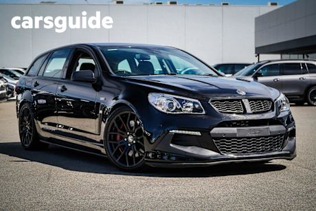 Black 2017 HSV Clubsport Wagon R8 Tourer LSA