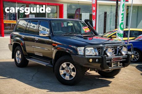 Black 2013 Nissan Patrol Wagon ST Plus