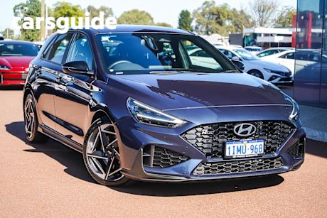 Blue 2024 Hyundai I30 Hatchback N Line Mhev