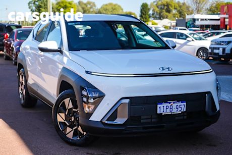 White 2025 Hyundai Kona Wagon