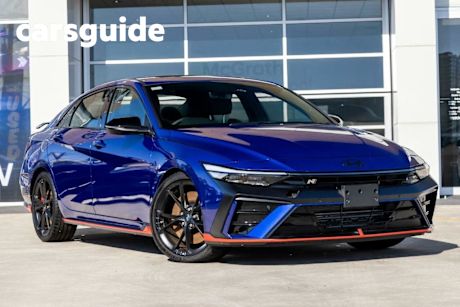 Blue 2025 Hyundai I30 Sedan N Premium With Sunroof