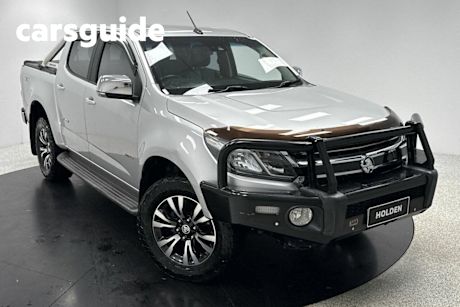 Silver 2018 Holden Colorado Crew Cab Pickup Storm (4X4)