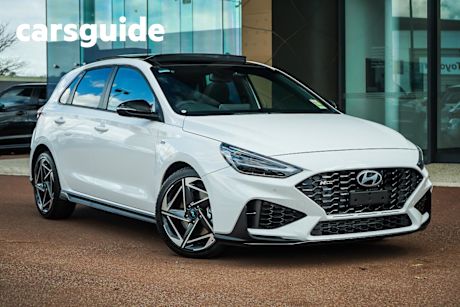 White 2024 Hyundai I30 Hatchback N Line PRM Mhev
