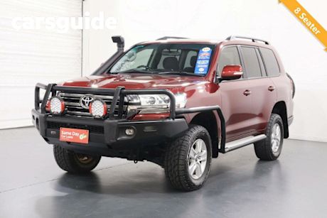 Red 2020 Toyota Landcruiser Wagon LC200 GXL (4X4)