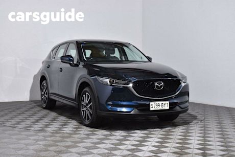 Blue 2018 Mazda CX-5 Wagon GT (4X4) (5YR)