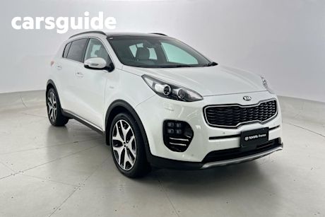 White 2018 Kia Sportage Wagon GT-Line (awd)