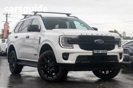 White 2024 Ford Everest Wagon Sport (4WD)
