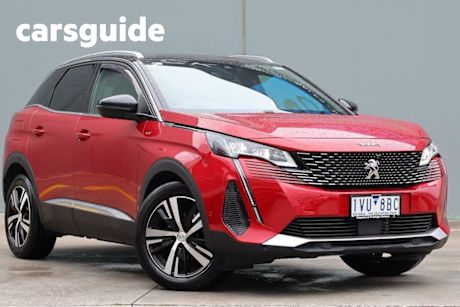 Red 2021 Peugeot 3008 Wagon GT 1.6 THP