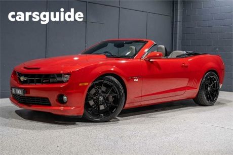 Red 2011 Chevrolet Camaro Convertible 2SS