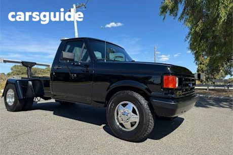 Black 1982 Ford F350 Ute Tray