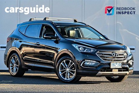 Black 2016 Hyundai Santa FE Wagon Highlander Crdi (4X4)