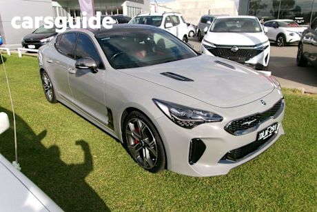Grey 2020 Kia Stinger Sedan GT (black Leather)