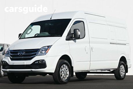 White 2021 LDV V80 Van LWB MID Roof