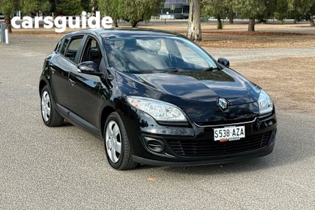 Black 2013 Renault Megane Hatchback Expression