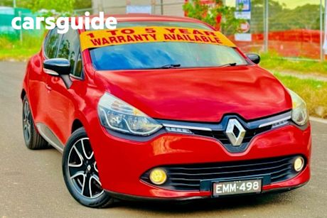 Red 2014 Renault Clio Hatchback Expression