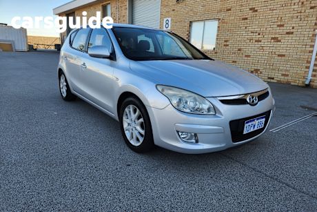 Silver 2009 Hyundai I30 Hatchback Slx 1.6 Crdi