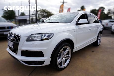 White 2013 Audi Q7 Wagon 4.2 TDI Quattro