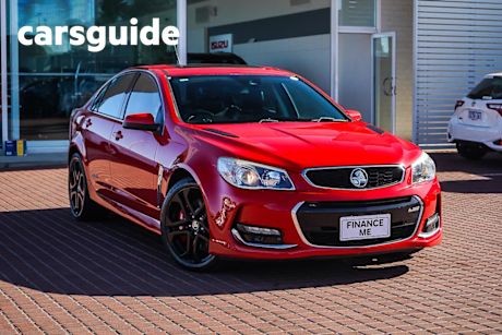 Red 2016 Holden Commodore Sedan SS-V Redline