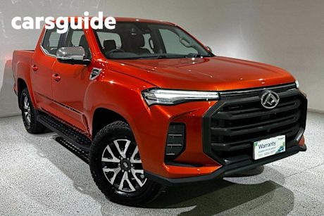 Orange 2022 LDV T60 Double Cab Utility MAX Luxe (4X4)