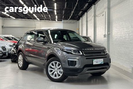 Grey 2017 Land Rover Range Rover Evoque Wagon TD4 150 SE