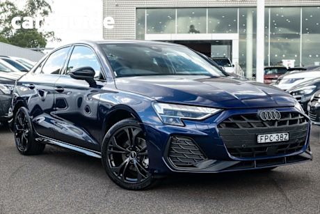 Blue 2025 Audi A3 Sedan 35 Tfsi S Line (mhev)