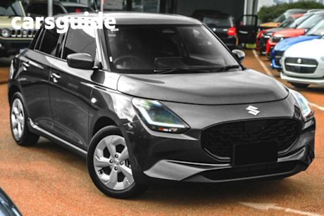 Grey 2024 Suzuki Swift Hatchback Hybrid Plus