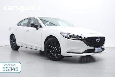 White 2024 Mazda 6 Sedan G35 GT SP