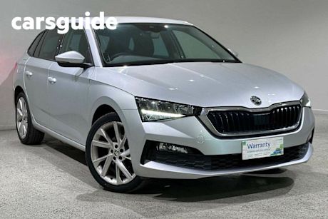Silver 2022 Skoda Scala Hatchback 110 TSI Ambition
