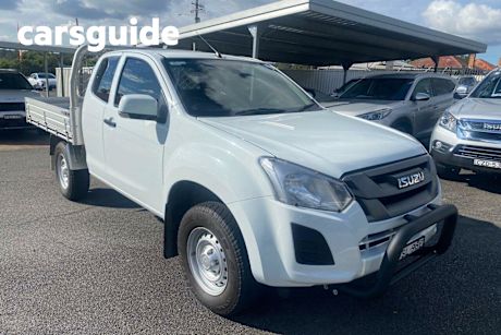 White 2017 Isuzu D-MAX Space Cab Utility SX HI-Ride (4X2)