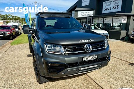Grey 2022 Volkswagen Amarok Dual Cab Utility TDI580 W580X 4Motion