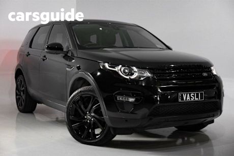 Black 2016 Land Rover Discovery Sport Wagon TD4 180 HSE 5 Seat