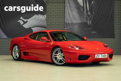 Red 2000 Ferrari 360 Coupe Modena