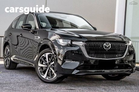 Black 2025 Mazda CX-60 Wagon P50E Azami Phev
