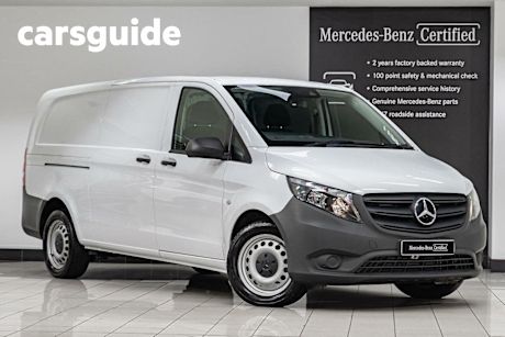 White 2022 Mercedes-Benz Vito Van VS20 111 CDI LWB FWD