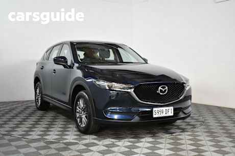 Blue 2017 Mazda CX-5 Wagon Maxx Sport (4X4)