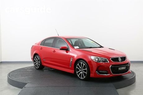 Red 2016 Holden Commodore Sedan SS-V