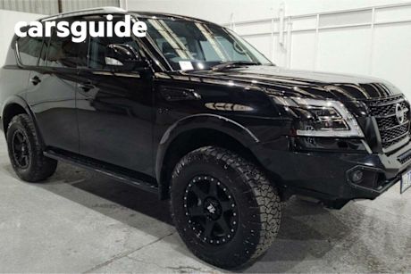 Black 2022 Nissan Patrol Wagon TI-L (4X4)