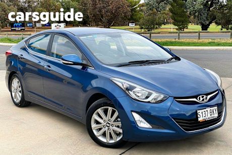 Blue 2015 Hyundai Elantra Sedan Active Special Edition
