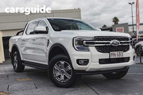 White 2022 Ford Ranger Double Cab Pick Up XLT 2.0 (4X4)