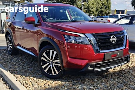 Red 2024 Nissan Pathfinder Wagon TI-L (4WD)