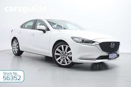 White 2024 Mazda 6 Sedan G35 Atenza