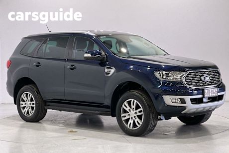 Blue 2021 Ford Everest Wagon Trend (4WD)