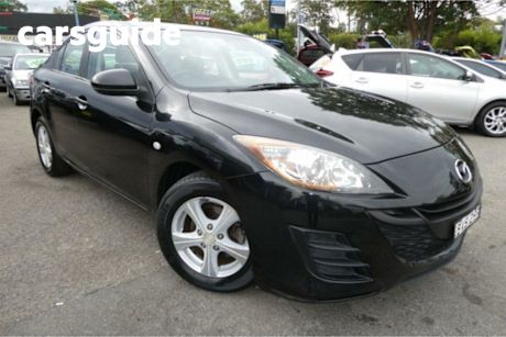 Black 2011 Mazda 3 Sedan NEO