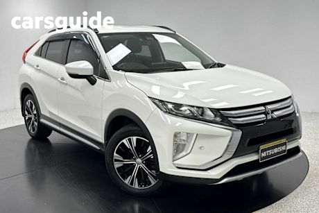 White 2019 Mitsubishi Eclipse Cross Wagon LS (2WD)