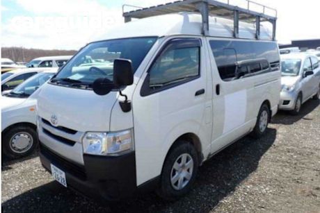 White 2017 Toyota Hiace Commercial DX 4WD