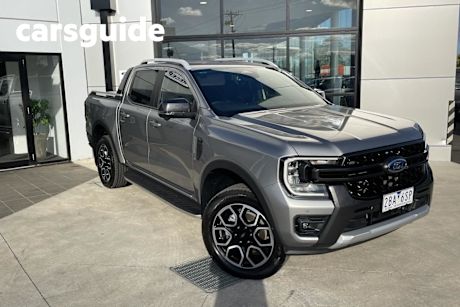 Silver 2024 Ford Ranger Double Cab Pick Up Wildtrak 2.0 (4X4)
