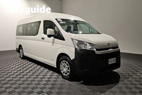 White 2020 Toyota Hiace Commercial Commuter