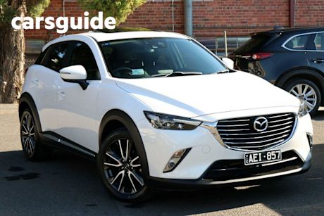 White 2015 Mazda CX-3 Wagon Akari (fwd)