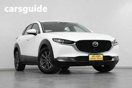 White 2022 Mazda CX-30 Wagon G20 Pure (fwd)